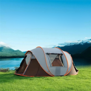 5-8 people quick opening hand throw tent waterproof camping boat tent outdoor tent fully automatic pop-up