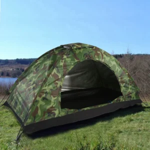 Outdoor Camouflage UV Protection Waterproof One Person Tent for Camping Hiking